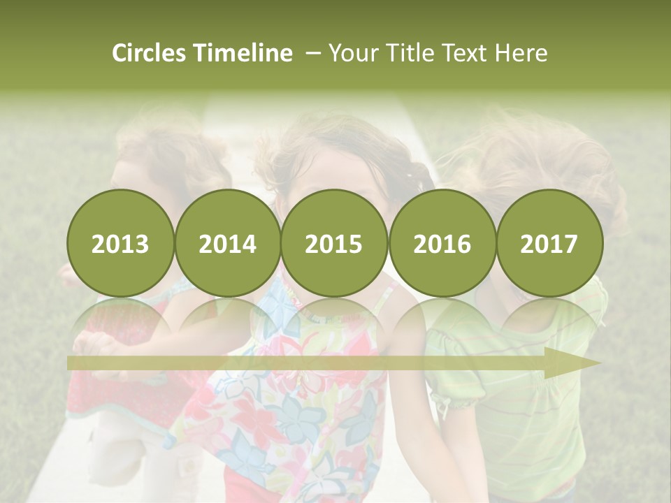 Person Forest Run PowerPoint Template