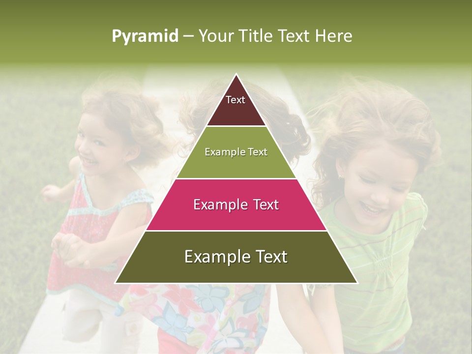 Person Forest Run PowerPoint Template