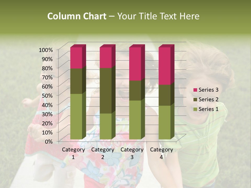 Person Forest Run PowerPoint Template