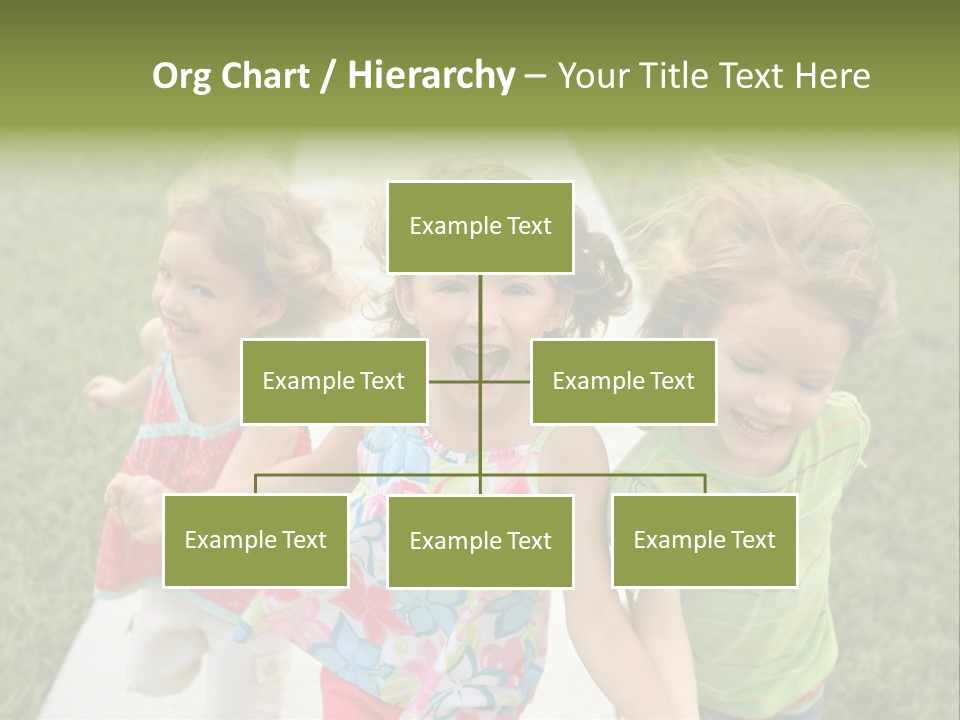 Person Forest Run PowerPoint Template