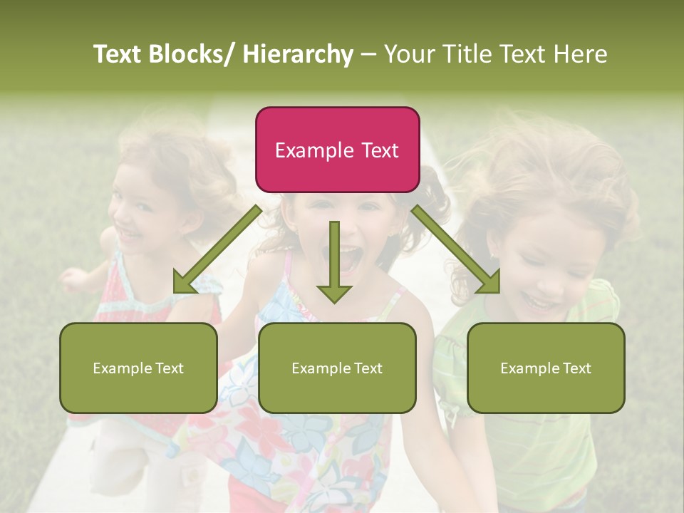 Person Forest Run PowerPoint Template