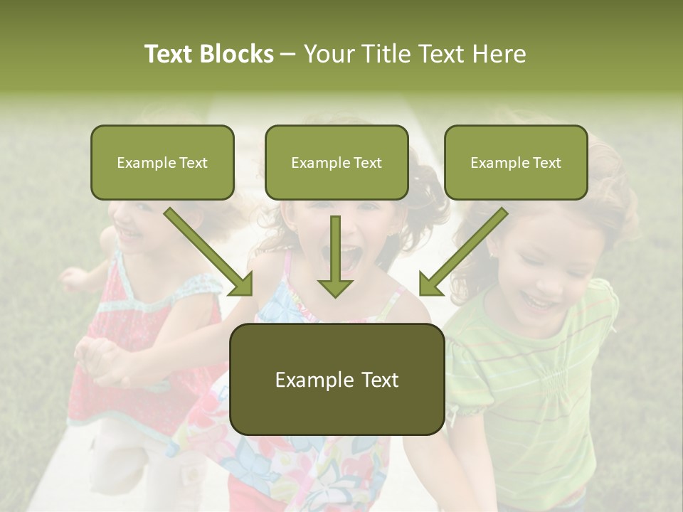 Person Forest Run PowerPoint Template