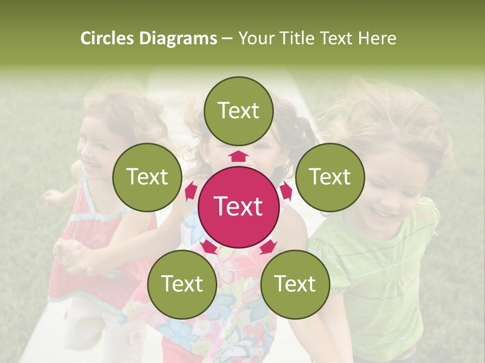 Person Forest Run PowerPoint Template