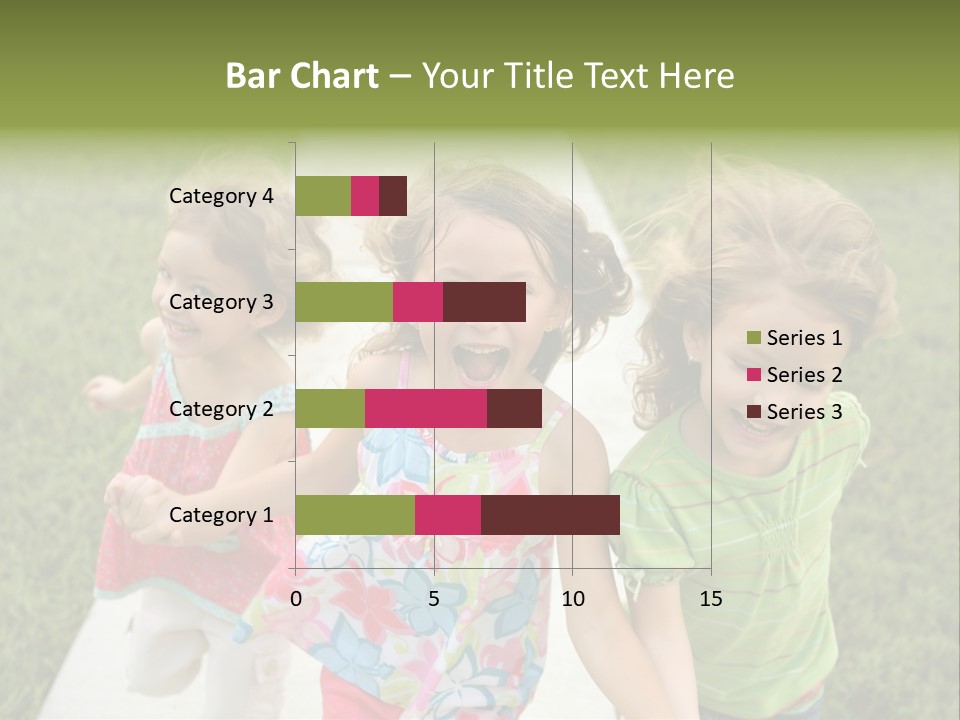 Person Forest Run PowerPoint Template