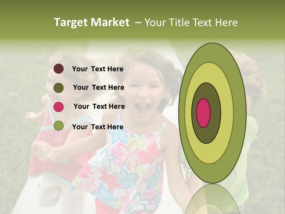 Person Forest Run PowerPoint Template