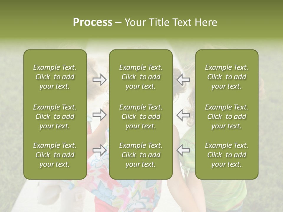 Person Forest Run PowerPoint Template