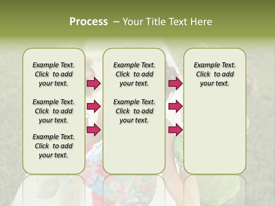 Person Forest Run PowerPoint Template
