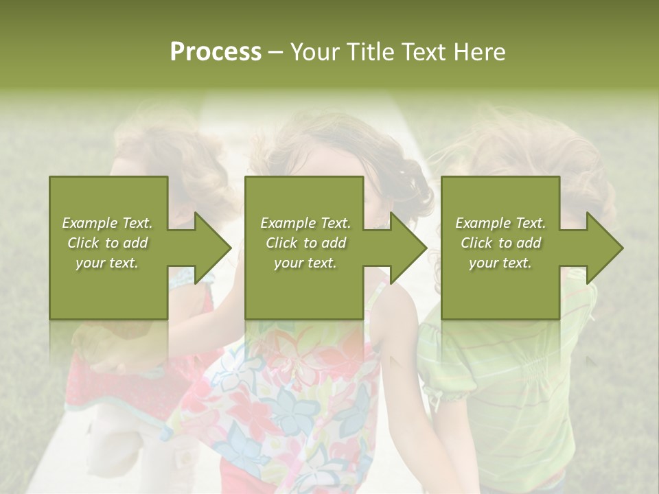 Person Forest Run PowerPoint Template