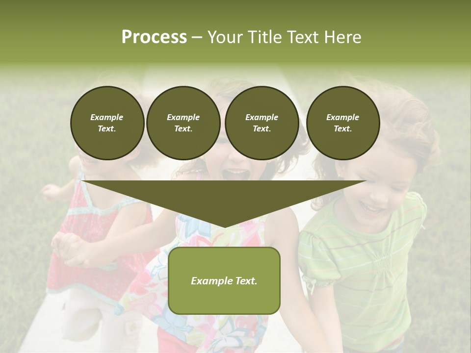 Person Forest Run PowerPoint Template