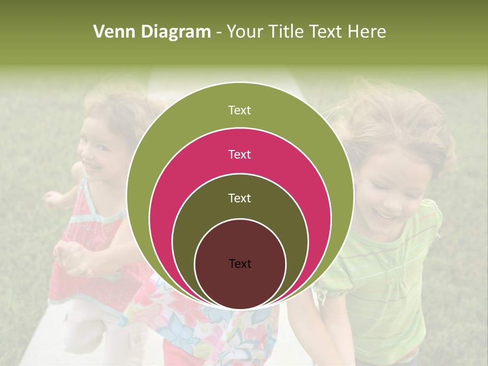 Person Forest Run PowerPoint Template