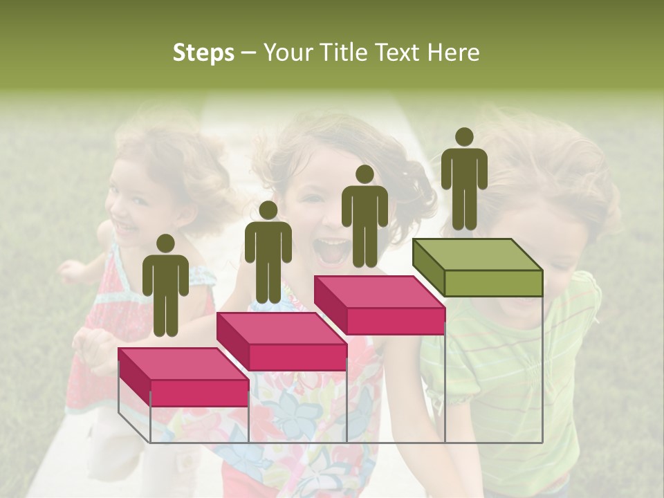 Person Forest Run PowerPoint Template