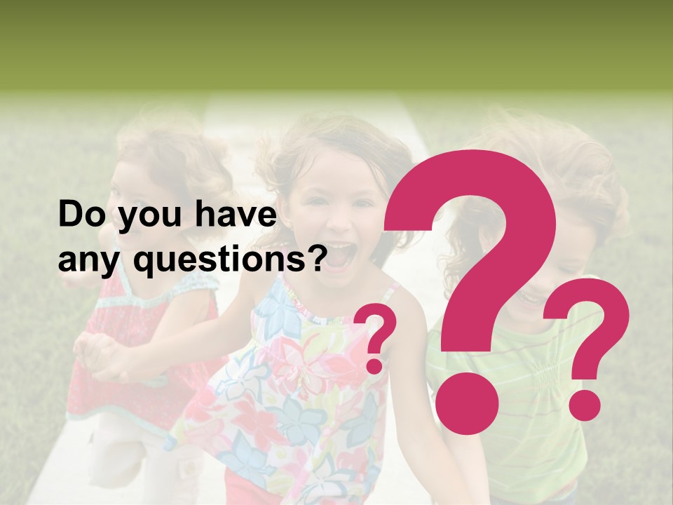 Person Forest Run PowerPoint Template