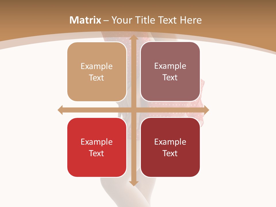 Beauty Cheerful Nylons PowerPoint Template