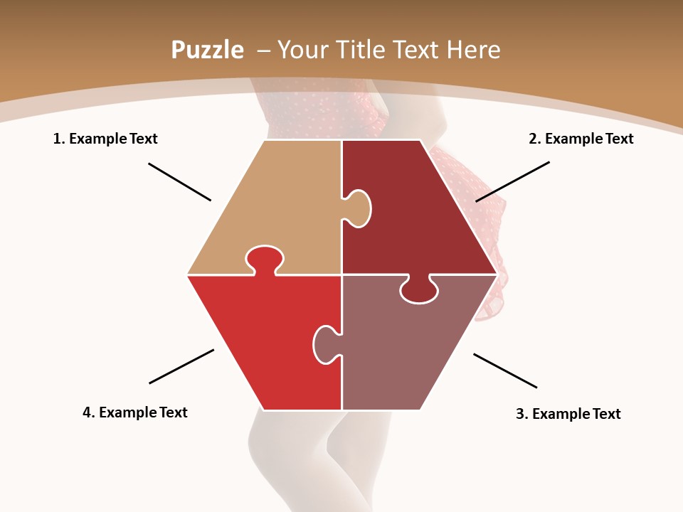 Beauty Cheerful Nylons PowerPoint Template