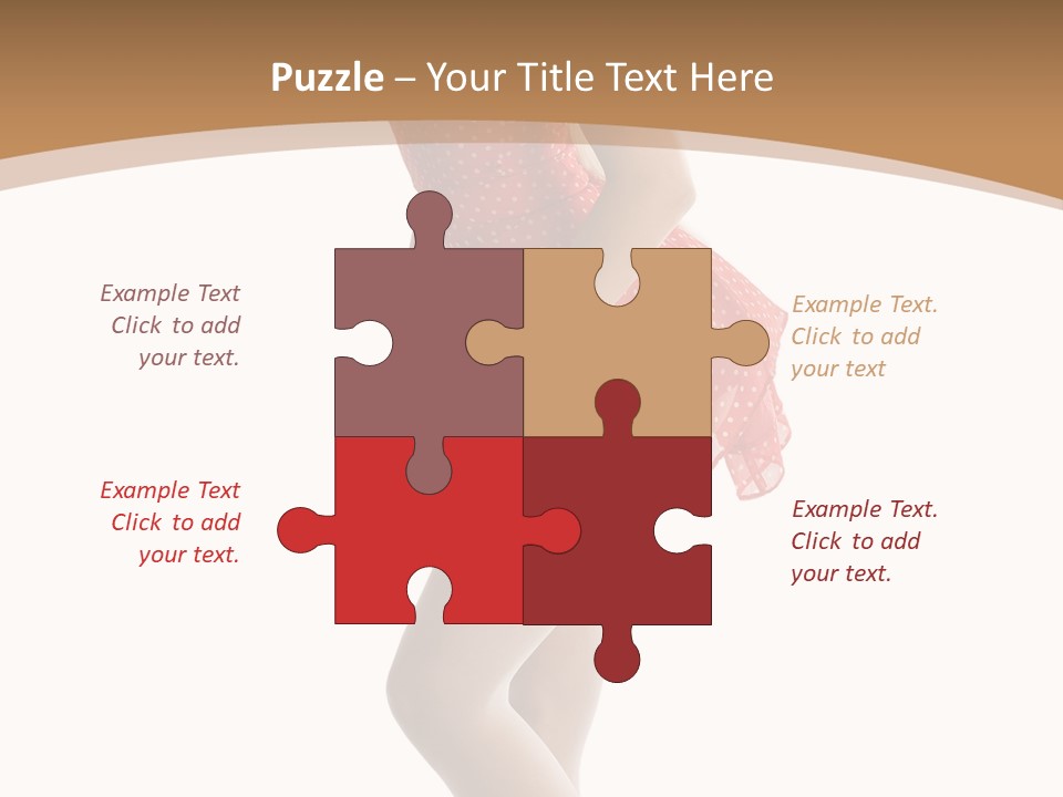 Beauty Cheerful Nylons PowerPoint Template