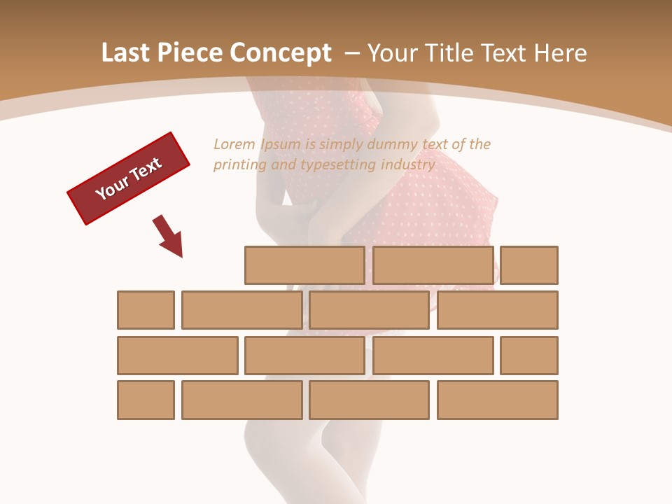 Beauty Cheerful Nylons PowerPoint Template