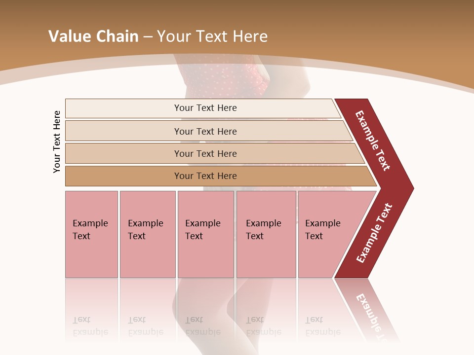 Beauty Cheerful Nylons PowerPoint Template