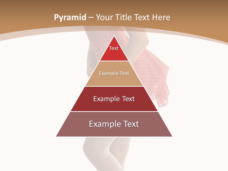 Beauty Cheerful Nylons PowerPoint Template