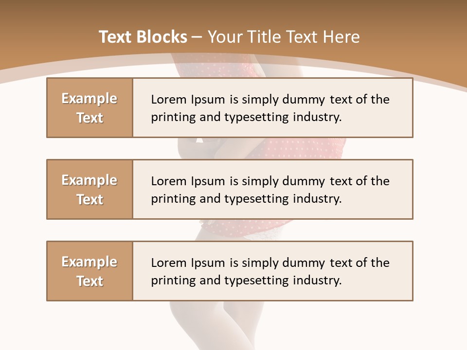 Beauty Cheerful Nylons PowerPoint Template