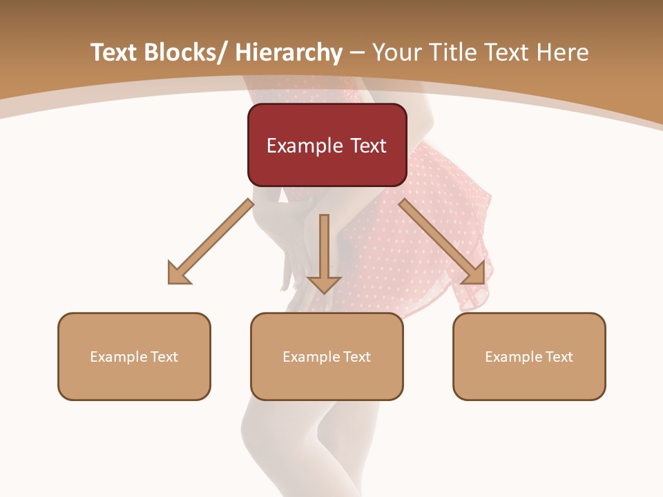 Beauty Cheerful Nylons PowerPoint Template