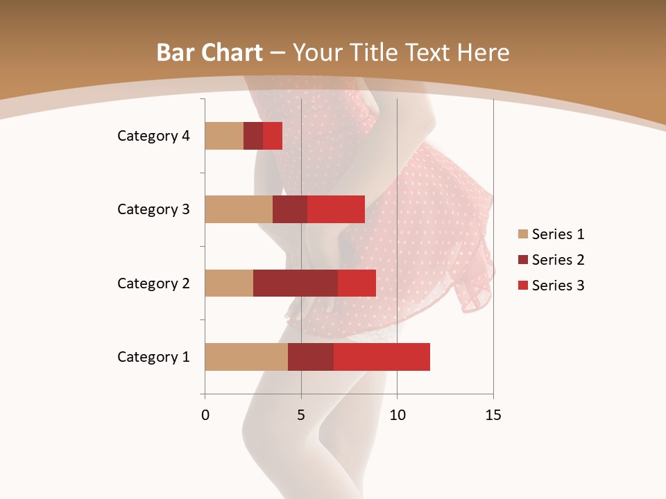Beauty Cheerful Nylons PowerPoint Template