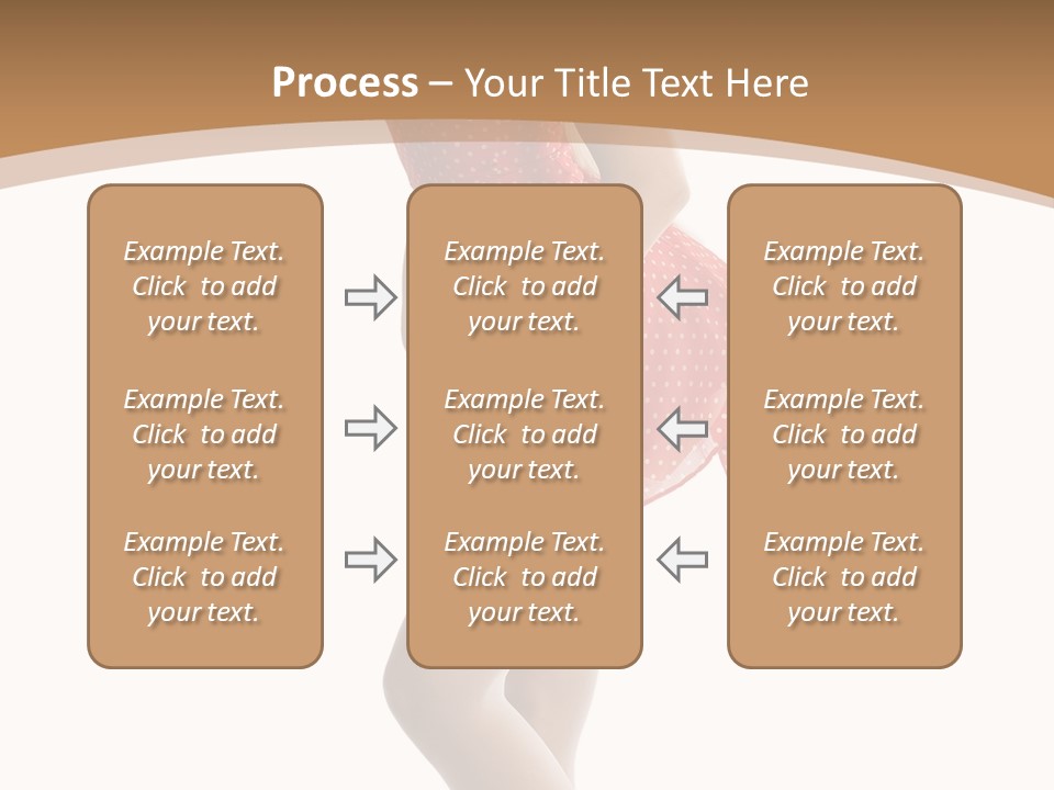 Beauty Cheerful Nylons PowerPoint Template