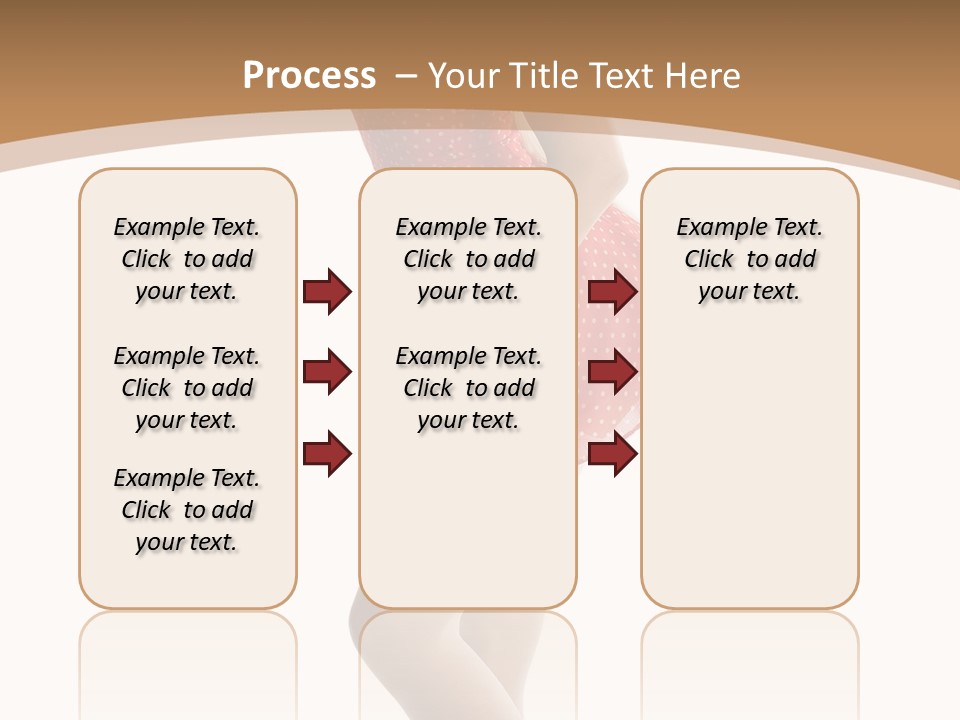 Beauty Cheerful Nylons PowerPoint Template