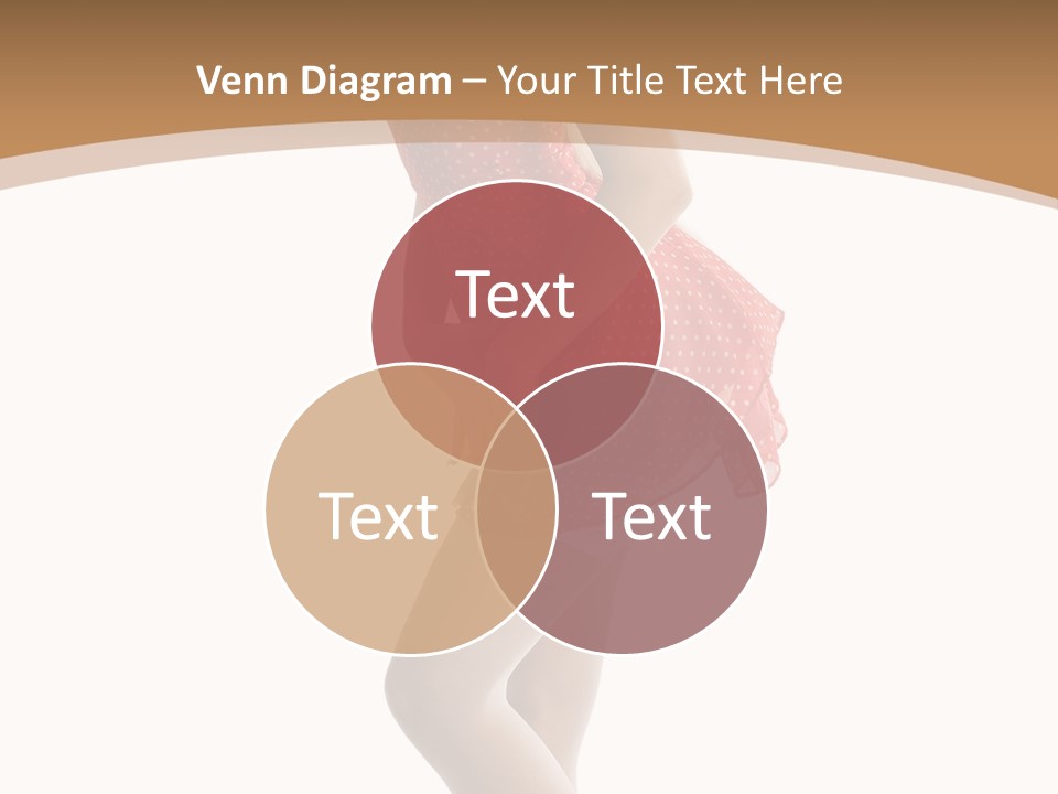 Beauty Cheerful Nylons PowerPoint Template