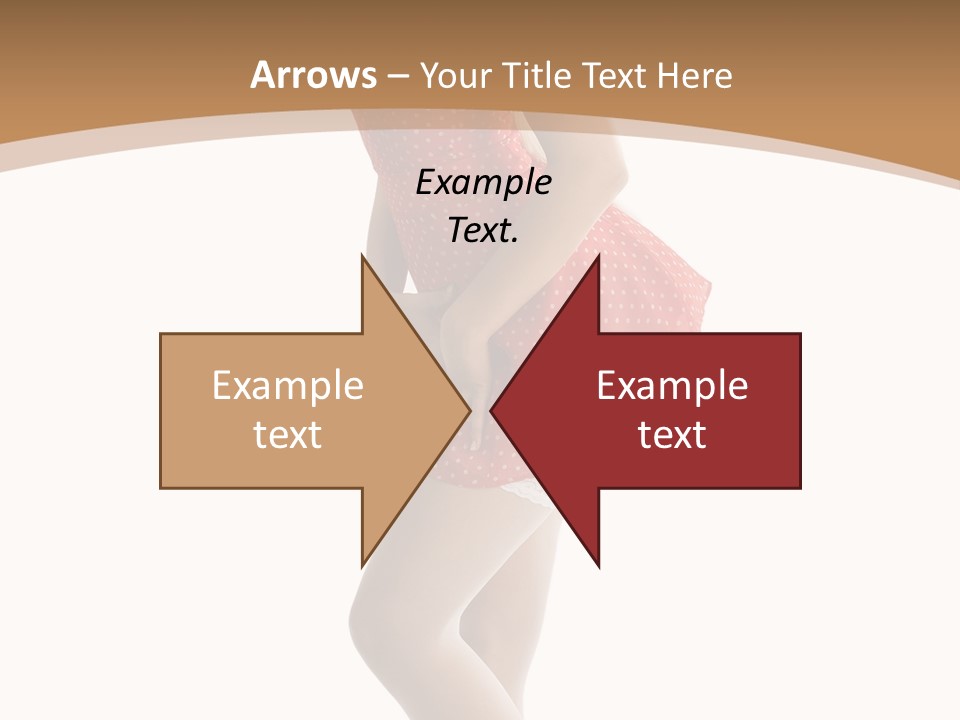 Beauty Cheerful Nylons PowerPoint Template