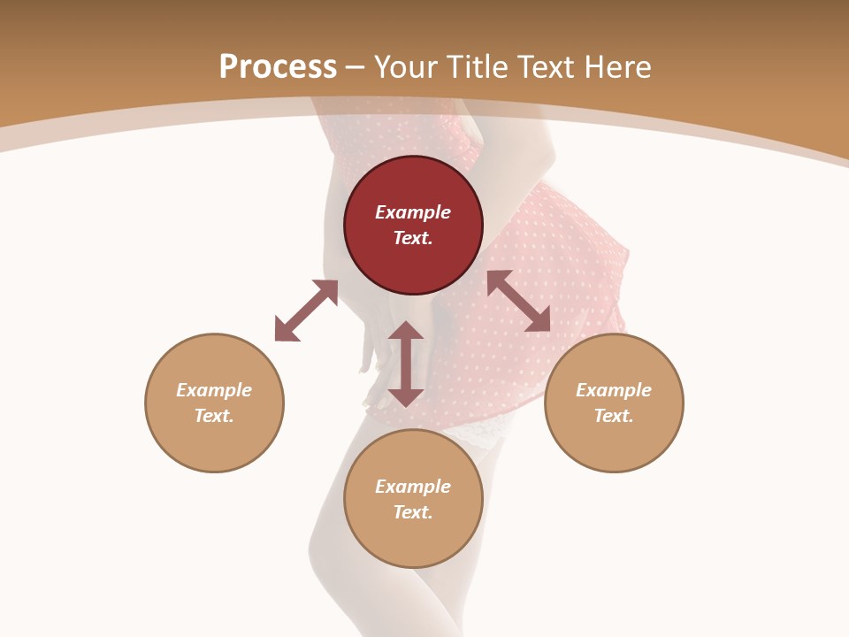 Beauty Cheerful Nylons PowerPoint Template