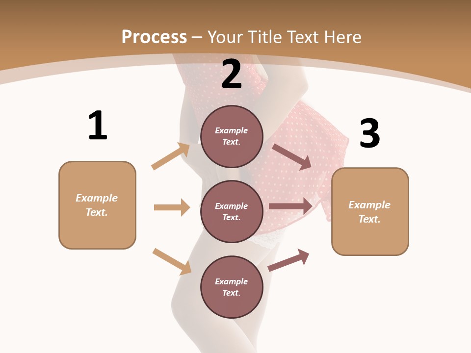 Beauty Cheerful Nylons PowerPoint Template