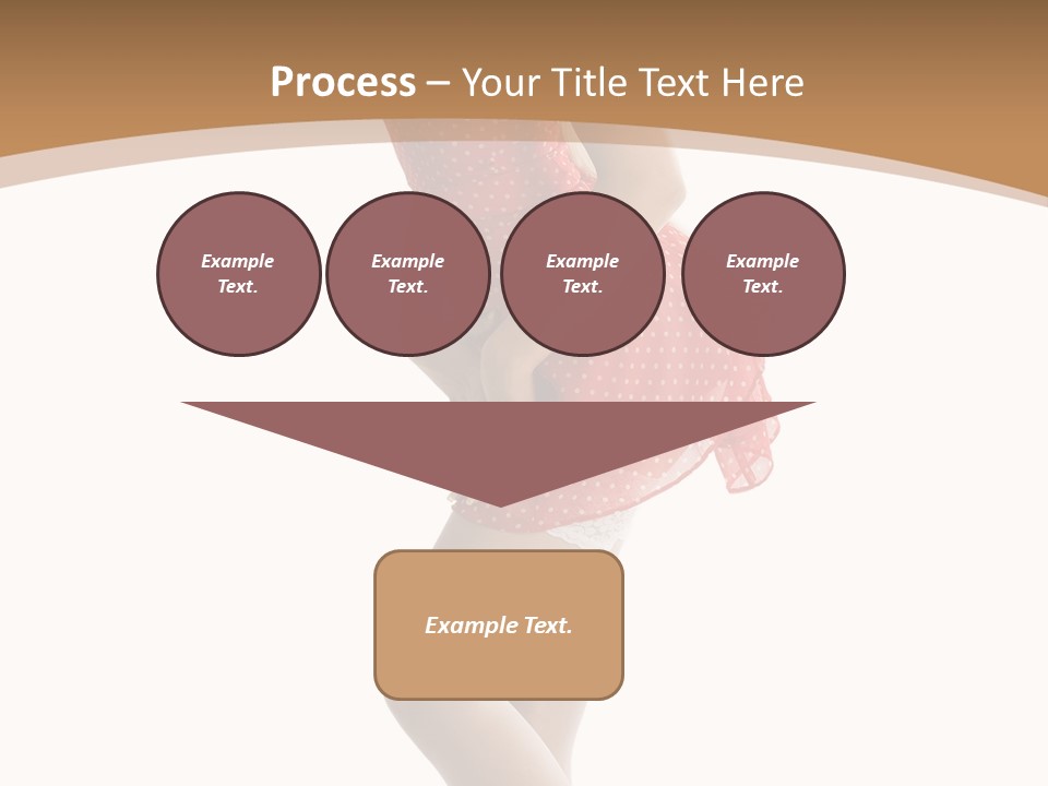 Beauty Cheerful Nylons PowerPoint Template