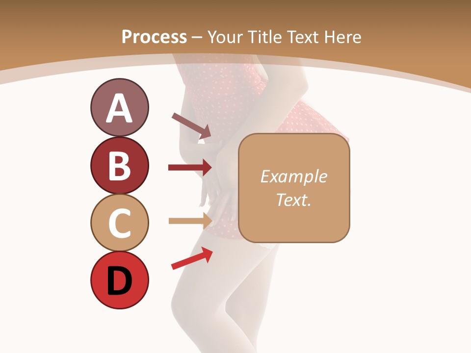 Beauty Cheerful Nylons PowerPoint Template