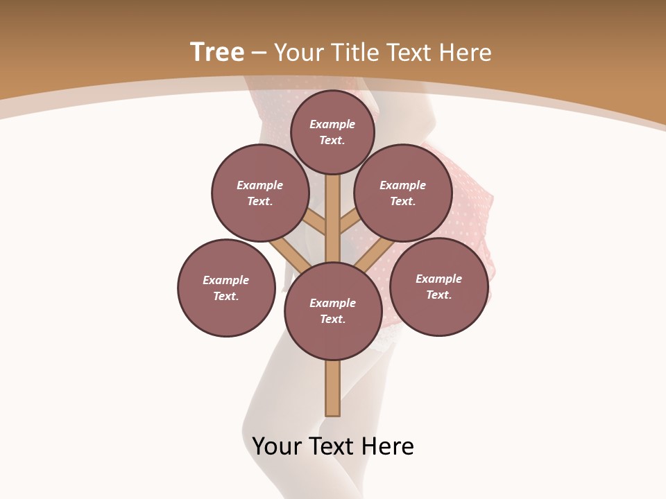 Beauty Cheerful Nylons PowerPoint Template