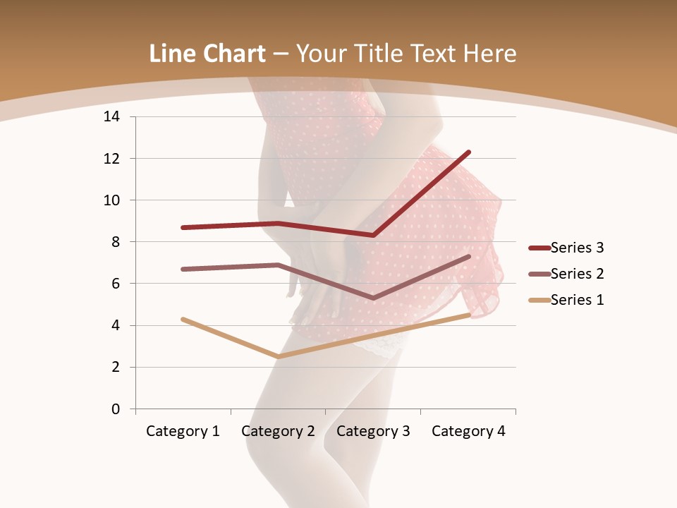 Beauty Cheerful Nylons PowerPoint Template