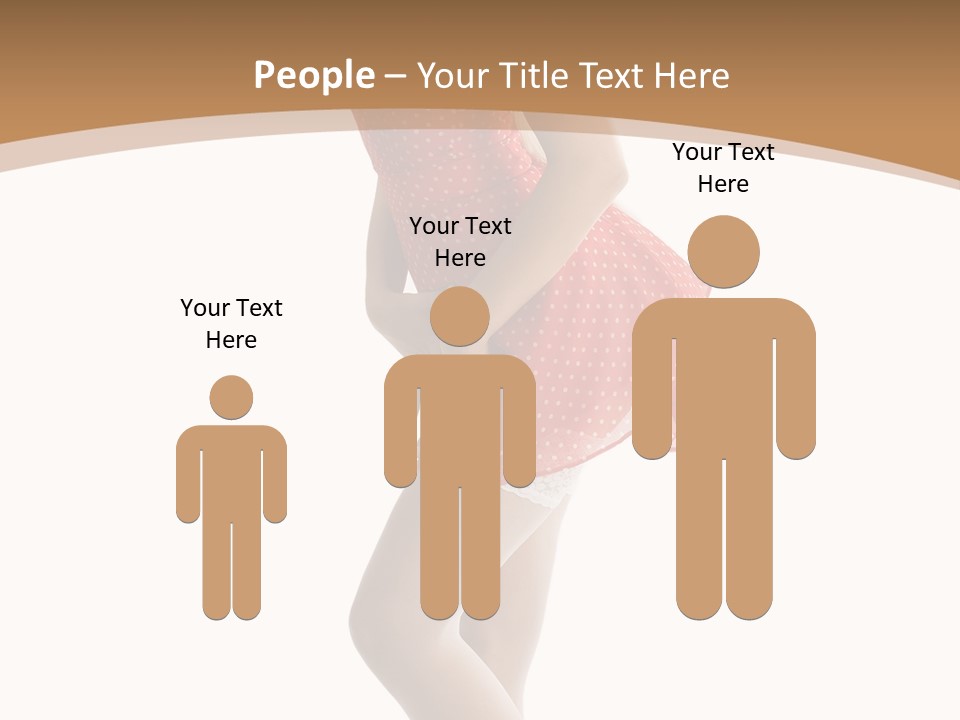 Beauty Cheerful Nylons PowerPoint Template