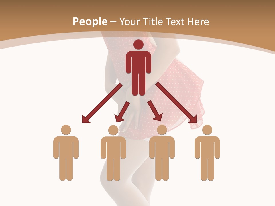 Beauty Cheerful Nylons PowerPoint Template