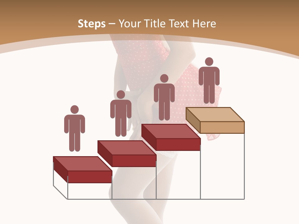 Beauty Cheerful Nylons PowerPoint Template