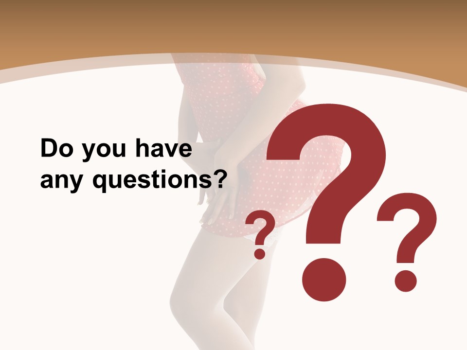 Beauty Cheerful Nylons PowerPoint Template