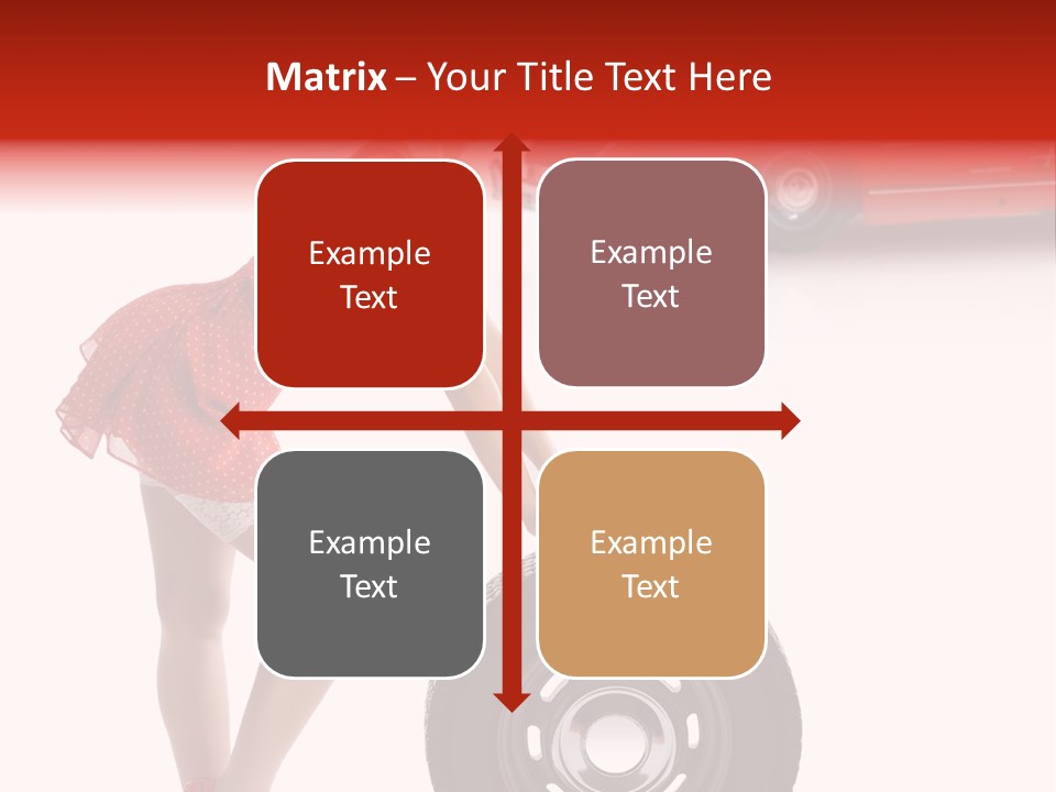 Posing Long Slim PowerPoint Template