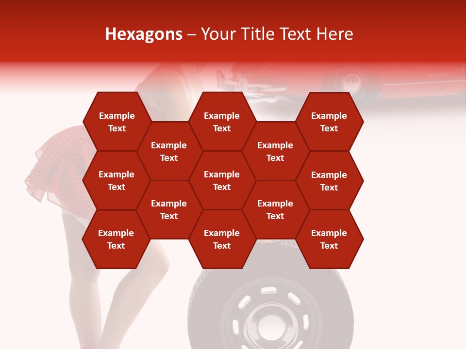 Posing Long Slim PowerPoint Template