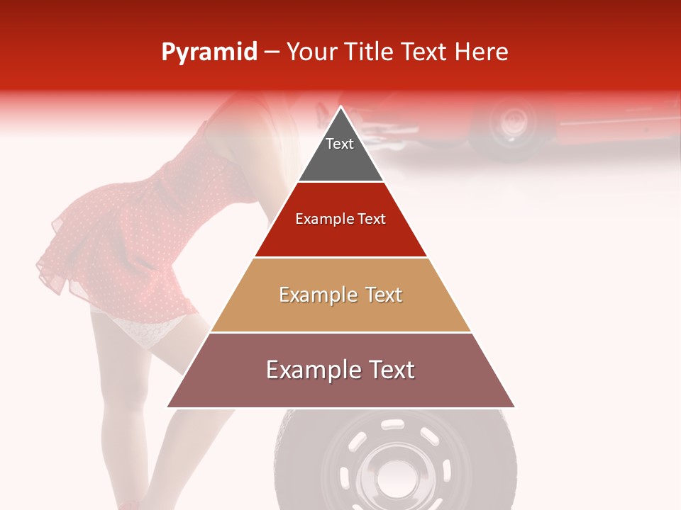 Posing Long Slim PowerPoint Template