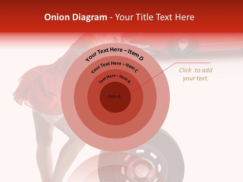 Posing Long Slim PowerPoint Template