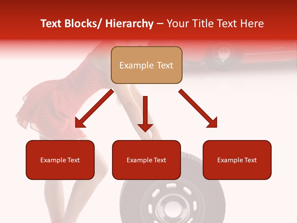 Posing Long Slim PowerPoint Template