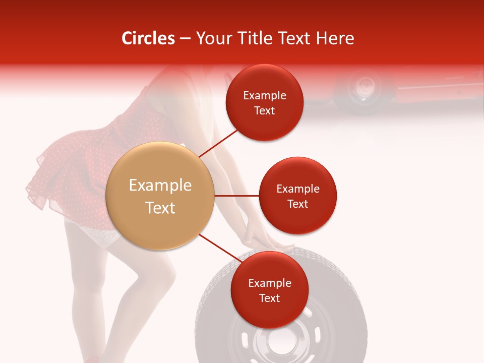 Posing Long Slim PowerPoint Template