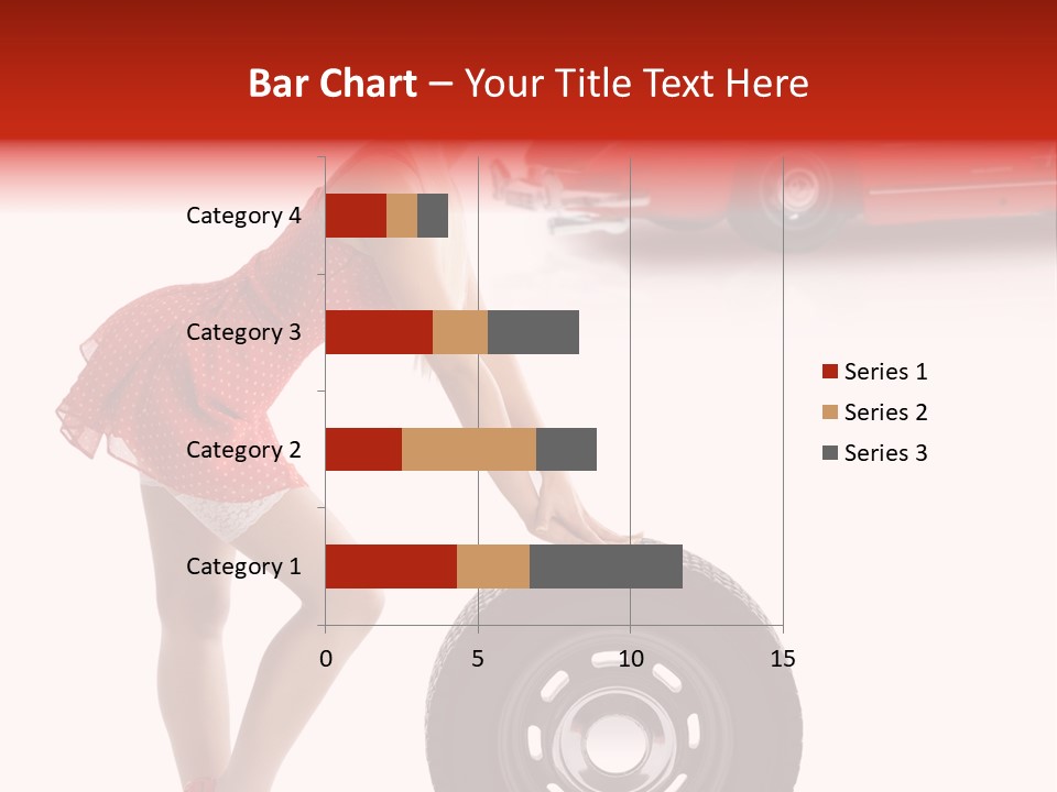 Posing Long Slim PowerPoint Template