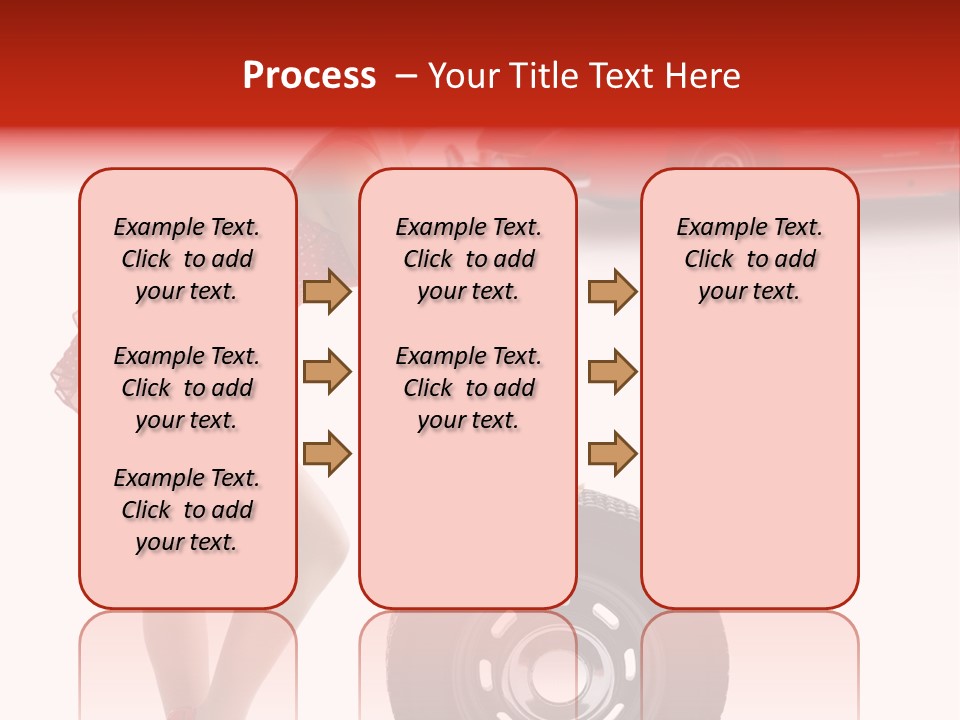 Posing Long Slim PowerPoint Template