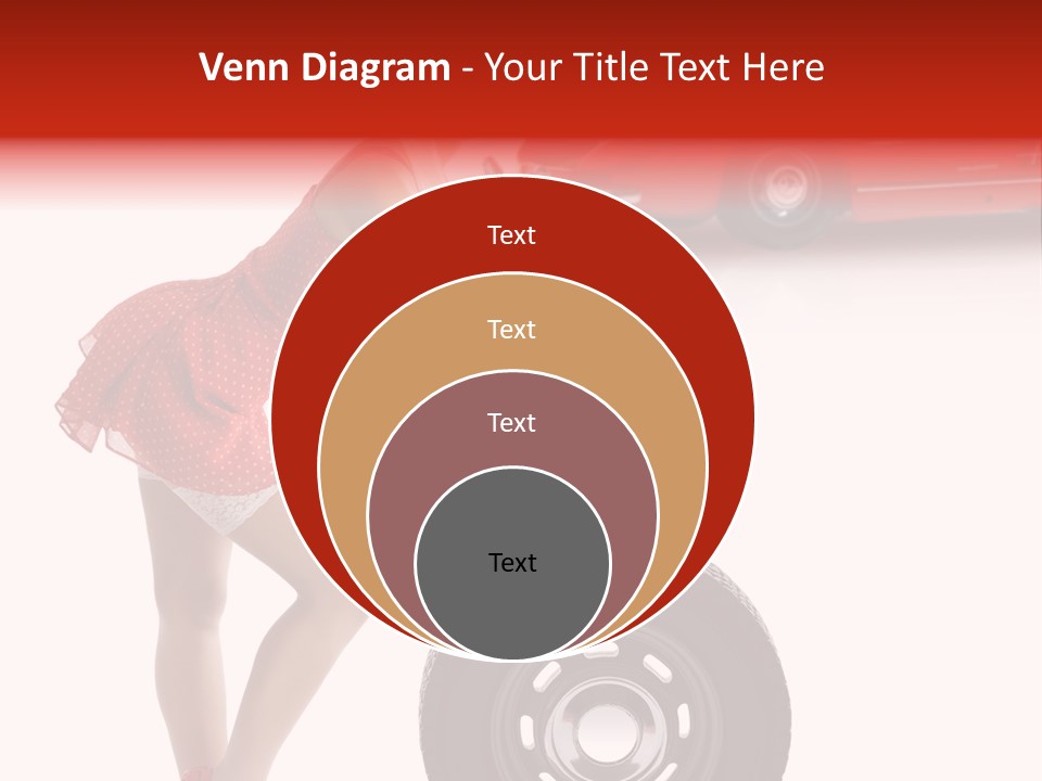 Posing Long Slim PowerPoint Template