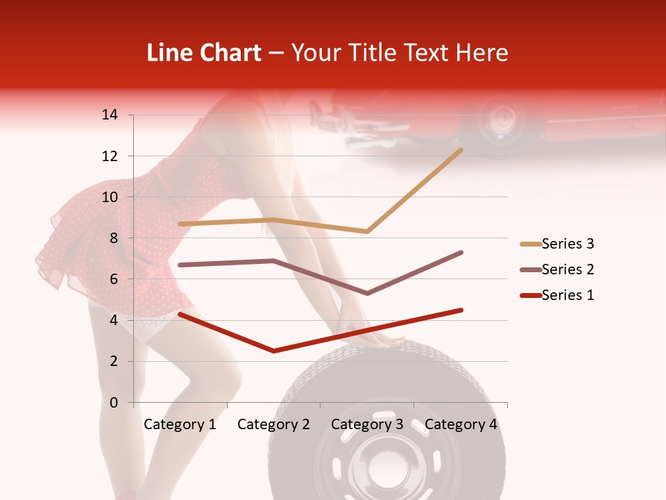 Posing Long Slim PowerPoint Template