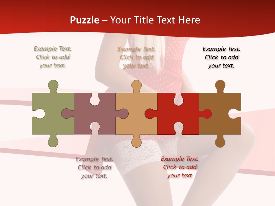 Nylons Attractive Fit PowerPoint Template